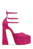 Shoes- Pink Vero platforms