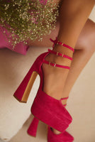 Shoes- Pink Vero platforms