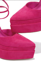 Shoes- Pink Vero platforms