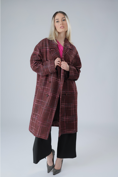 Bordeaux Long Coat