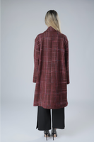 Bordeaux Long Coat