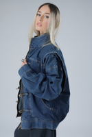 Vintage style denim coat