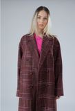 Bordeaux Long Coat