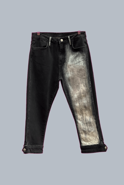 Silver Mix- Denim Pants