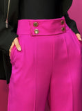 High Waist Wide Leg Pants